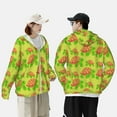 thumbnail image 5 of Picia Cartoon Turtles 1 Women's Men's UPF 50+ Sun Protection Hoodie Shirt Long Sleeve SPF Fishing Outdoor UV Hiking Lightweight Shirts-Medium, 5 of 9