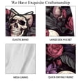 thumbnail image 4 of luoweisi Men's Beach Shorts Quick Dry Swim Trunks with Mesh Lining Skull M, 4 of 5