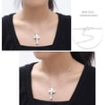 thumbnail image 6 of Stainless Steel Cross Memorial Cremation Ashes Urn Pendant Necklace Keepsake Jewelry Urn, 6 of 6
