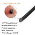 thumbnail image 3 of UL1007 18AWG Gauge Stranded Hook-Up Wires, Electrical Wire Tinned Copper Wire 7.5m/25ft Black, 3 of 6