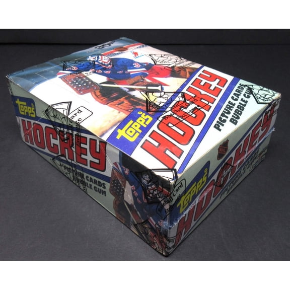 1981/82 Topps Hockey Unopened Wax Box (BBCE) (Non X-Out)