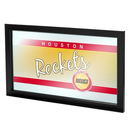 Bali Mirror - Houston Rockets Hardwood Classics NBA Framed Logo Mirror