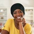 thumbnail image 5 of 2 PCS Cotton Slouchy Chemo Beanies, Chemo Cap Headwear Cancer Hats for Women with Hair Loss, 5 of 6