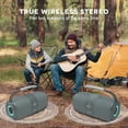 thumbnail image 4 of Babyltrl Portable Bluetooth 5.3 Speaker,Wireless Speaker with Dynamic LED Lights and Powerful 360° Sound,TWS Pairing,Outdoor Music Party Show,Gray, 4 of 8