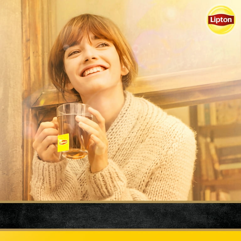 Lipton, Decaffeinated Black Tea Bags, 72ct, Pack of 6 - Walmart.com
