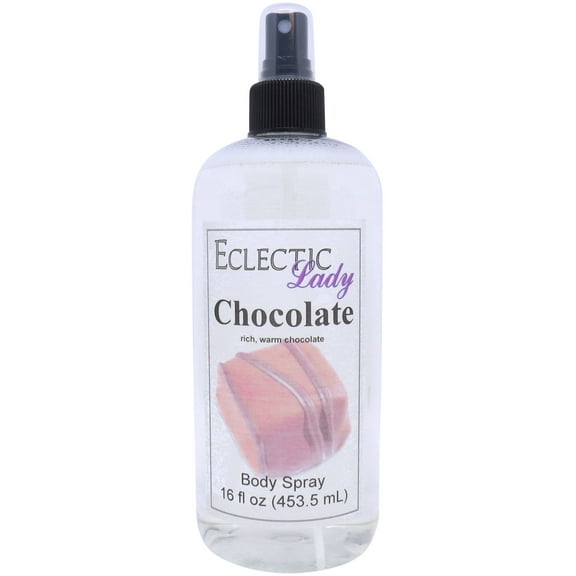 Chocolate Body Spray, Eclectic Lady, Hydrating Mist, Unisex, 16 oz