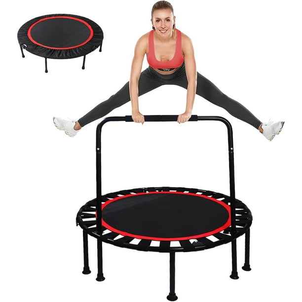 Trampolín Portátil y Plegable ISADEN MARKEY 40 Pulgadas Ejercicio Fitness Adultos