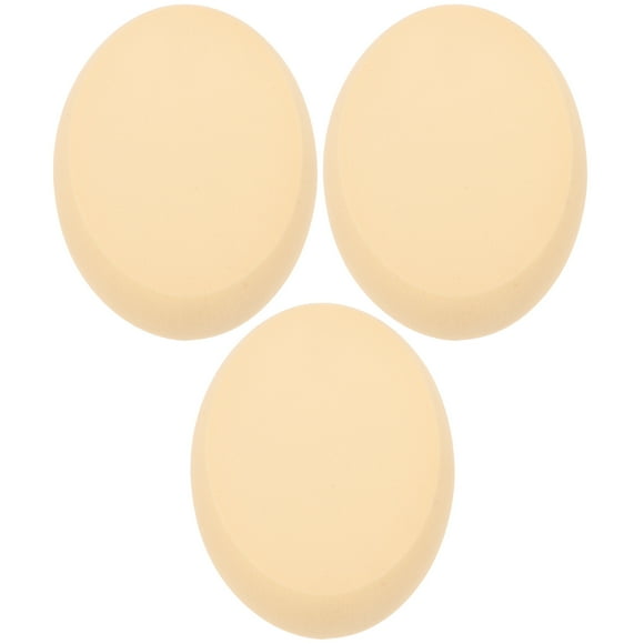 3 uds maquillaje en polvo Puffs cojín de aire BB Cream Oval maquillaje Puffs herramientas de maquillaje