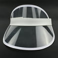 thumbnail image 7 of SPRING PARK Fashion Sports Visor Adjustable Cap Plastic Visor Hat Summer Outdoor Hat, 7 of 7