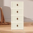 thumbnail image 3 of Armario de almacenamiento plegable perfecl caja de almacenamiento práctica para guardar ropa juguetes M 4 capas, 3 of 8