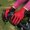 Red, variant on Cycling Gloves Thin Long Finger Gloves Professional Men's Cycling Gloves Anti-slip
