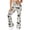 White, variant on LPKRT Girls Stretch Yoga Pants High Waist Floral Print Flared Leggings Casual Workout Fashion Trousers Black 3-4 Years