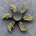 thumbnail image 4 of Xu Jutao bronze alloy fidget spinner, decompression spinner, finger spinner, street vendor night market GT-03-bronze-Superman model, 4 of 5