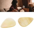 thumbnail image 1 of 2PCS Guitare Picks Coquille Larme en Forme pour Ukélé Basse Excellent Matériel, Beau Travail, Multifonctionnel, Large Application, 1 of 8