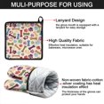thumbnail image 7 of Paw Prints and Bones Kitchen Oven Mitt and Pot Holder Sets 4 Pcs for Baking, Cooking and Grilling, Heat Resistant Up To 392 °F, 7 of 7