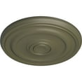thumbnail image 3 of Ekena Millwork 15 3/4"OD x 1 1/2"P Devon Ceiling Medallion (Fits Canopies up to 3 5/8"), Hand-Painted Spartan Stone, 3 of 6