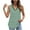Green, variant on Summer Tank Tops Womens Striped Lace Trim V Neck Tunic Tee Shirts Dressy Casual Sleeveless Tanks Blouses (XL, Watermelon Red)