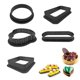 thumbnail image 1 of Gwong hogar Molde de pastel alimento de alimentos calicón resistente al calor de silicona huevo tarta magdaladería Gwong 21090427, 1 of 7