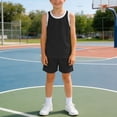 thumbnail image 2 of Boys Outfit Sets, Two Piece Summer Short Sleeve T-shirts and Shorts Set 6-12 Months 12-24 Months 2T 3T 4T 5T 6T 7T Children 4-5 Years, 2 of 7