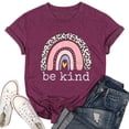 thumbnail image 2 of QHWAUAKFBN Womens T Shirts Graphic Print Crew Neck Organic Cotton Short Sleeve Tee Tshirts Top, 2 of 4