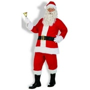 Santa Claus Costume Flannel Santa Suit Standard