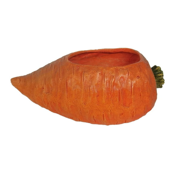 Angelo Décor Jardinière de jardin multicolore de 51 cm de longueur sur le thème des carottes