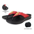 thumbnail image 6 of AEROTHOTIC Arch Supportive Strappy Orthotic Comfortable Flip Flops Cushion Soft Toe Post Non-Slip Summer Casual Travel Walking Thong Sandals Women Beach Essentials, 6 of 6