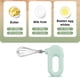 thumbnail image 5 of Bearachild Batidor de huevos Mezclador eléctrico Gadget de cocina Conveniencia de carga rápida Utensilios de cocina Agitador de huevos de crema Electrodomésticos, 5 of 6