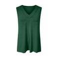 thumbnail image 4 of AherBiu Summer Tank Tops for Women V Neck Sleeveless Comfy Basic T Shirts Camisole Tees Casual Tanks, 4 of 9