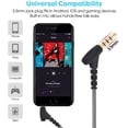 thumbnail image 2 of MINDBEAST Super Bass 90%-Auriculares con aislamiento de ruido con micrófono y estuche-Increíbles efectos de sonido y experiencia de juego para mujeres, hombres, niños-Auriculares Compatible con Apple,, 2 of 3
