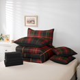 thumbnail image 6 of Castle Fairy Minimalist Plaid Stripes Twin Bedding Sets,Vintage Bedding Comforter Set, 6 of 8