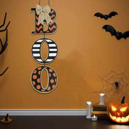 

Party Witch Hat Sign Wooden Craft Ornament Celebration Decor Unique Pumpkin Night Hanging Accessory Halloween Decor Halloween Decorations Indoor