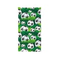 thumbnail image 2 of weibbin Beach Towel Soccer Print Microfiber Quick Dry Absorbent Bath Towel for Pool Beach 55x27 in, 2 of 6