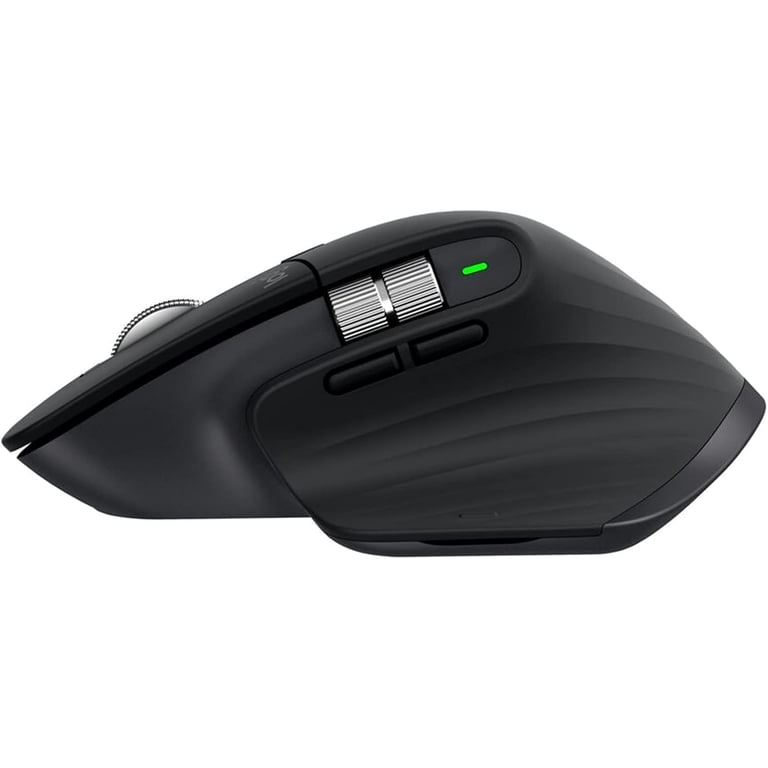 Logitech MX Master 3 Wireless Mouse, USB, Black for Computers