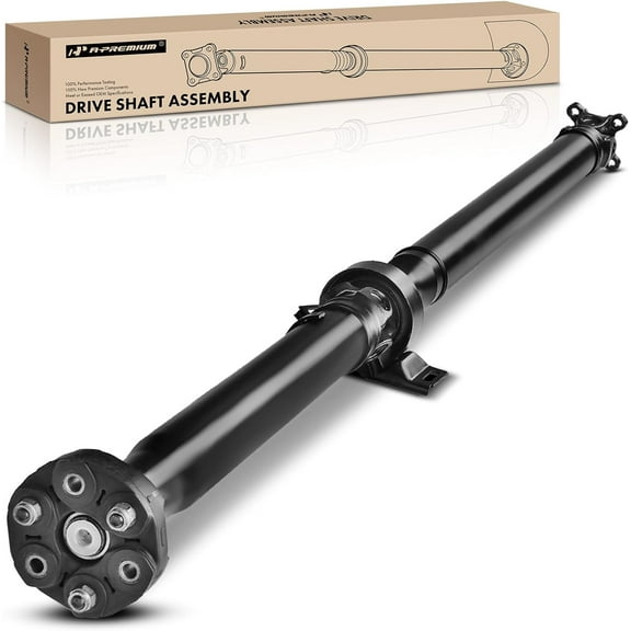 A-Premium Rear Driveshaft Assembly Compatible with BMW E30 325i 1988-1993 L6 2.5L Manual Transmission