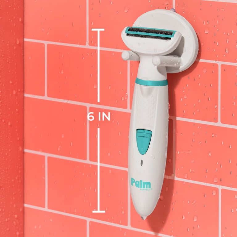 PalmPerfect Rechargeable Electric Women's Shaver with Shower Mount photo 4