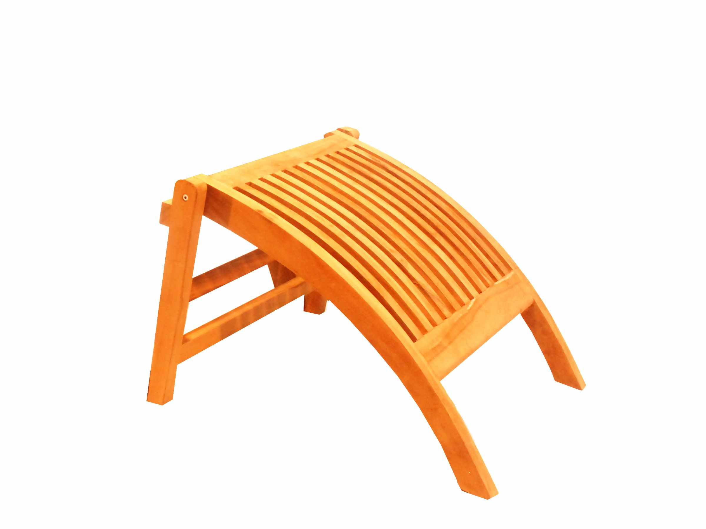 Marley Footrest (Dining Chair Not Included) Outdoor Patio GradeA Teak Wood WholesaleTeak 