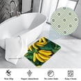 thumbnail image 3 of Banana Non-Slip Polyester Office Rug, Machine Washable Chair Rug - for Office Spaces, 3 of 6