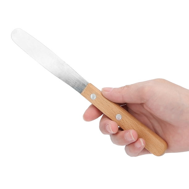 Couteau à plâtre - manche en bois