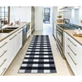 thumbnail image 1 of Ottomanson Ottohome Collection Non-Slip Rubberback Checkered Design Indoor Rug, 1 of 8