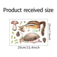 TWCTUWEN 2024 Little Boxes Cartoon Squirrel Encounters Harvesting Small Hedgehog Childrens Room