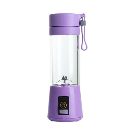 

DTOWER Electric Juicer 400ML Multifunctional 6 Stainless Steel Blades 1500mAh USB Rechargeable 21W Powerful Motor Fruit Agitator Grinder Mixer