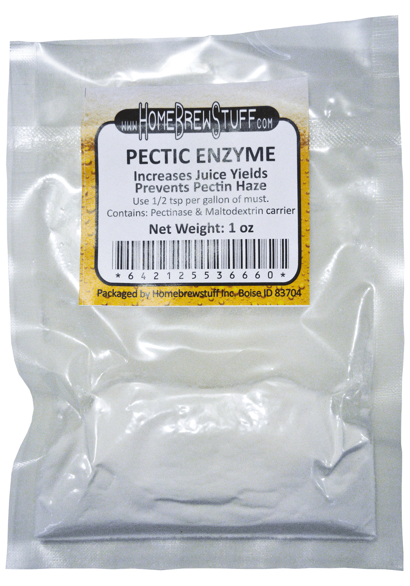 Homebrewstuff Pectic Enzyme 1oz for Homebrew and Wine Making