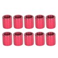 thumbnail image 1 of 10pcs Archery Arrow Shaft Rings Aluminum Alloy Bow Arrow Support Explosion Proof Ring 7.6mm Red for Hunting Bow Arrow, 1 of 9