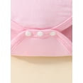 thumbnail image 7 of ELF Baby Girls Dress Set, Short Sleeve Romper Bear Suspender Dress Headband Summer Outfit, 7 of 7
