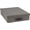 Gray, variant on Canvas Fiberboard Document Letter Box - File Organizer Box for Important Paperwork - Document Storage with a Lid & Leather Handle - 3.3 in x 10.2 in x 13.8 in - Gray