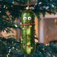 thumbnail image 5 of Luoshdecor Christmas Pickles Tree Ornament ,Acrylic Funny Green Cucumber Festive Holiday Décor,for Family Holiday Xmas Tree Decor, 5 of 5