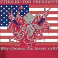 thumbnail image 3 of CafePress - Cthulhu For President Dark T Shirt - Men's Classic Graphic Cotton T-Shirt, 3 of 4