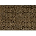 thumbnail image 1 of Ahgly Company Indoor Rectangle Abstract Brown Modern Area Rugs, 2' x 5', 1 of 4