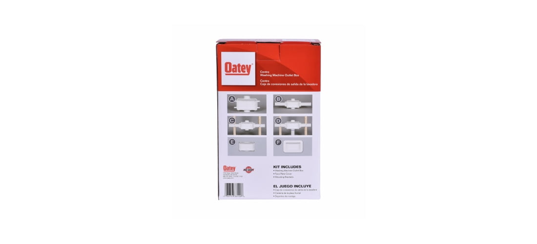 OATEY COMPANY 38120 Plain Wash Mach Out Box